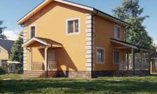 Закажите проект дома 8 на 8 двухэтажного в Новороссийске - Кампрок, доступная цена от 3613 рублей