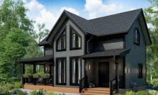 Проекты каркасных домов с террасой от 3613 рублей | Кампрок