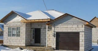 Одноэтажные дома из пеноблоков под ключ в Новороссийске - от 134173 рублей